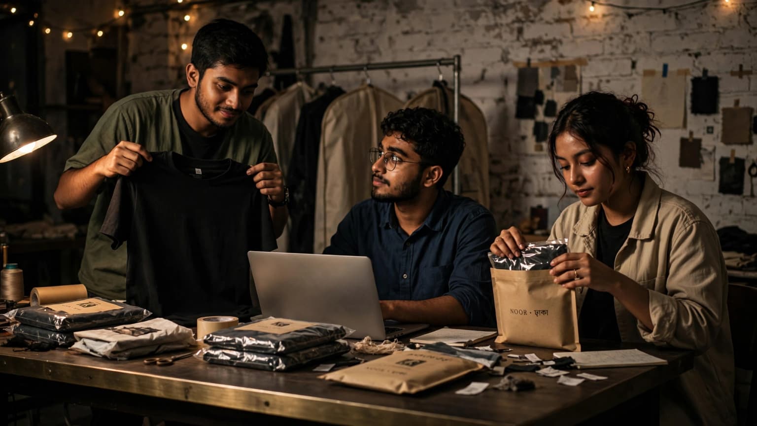Rongin Fit team in Dhaka studio