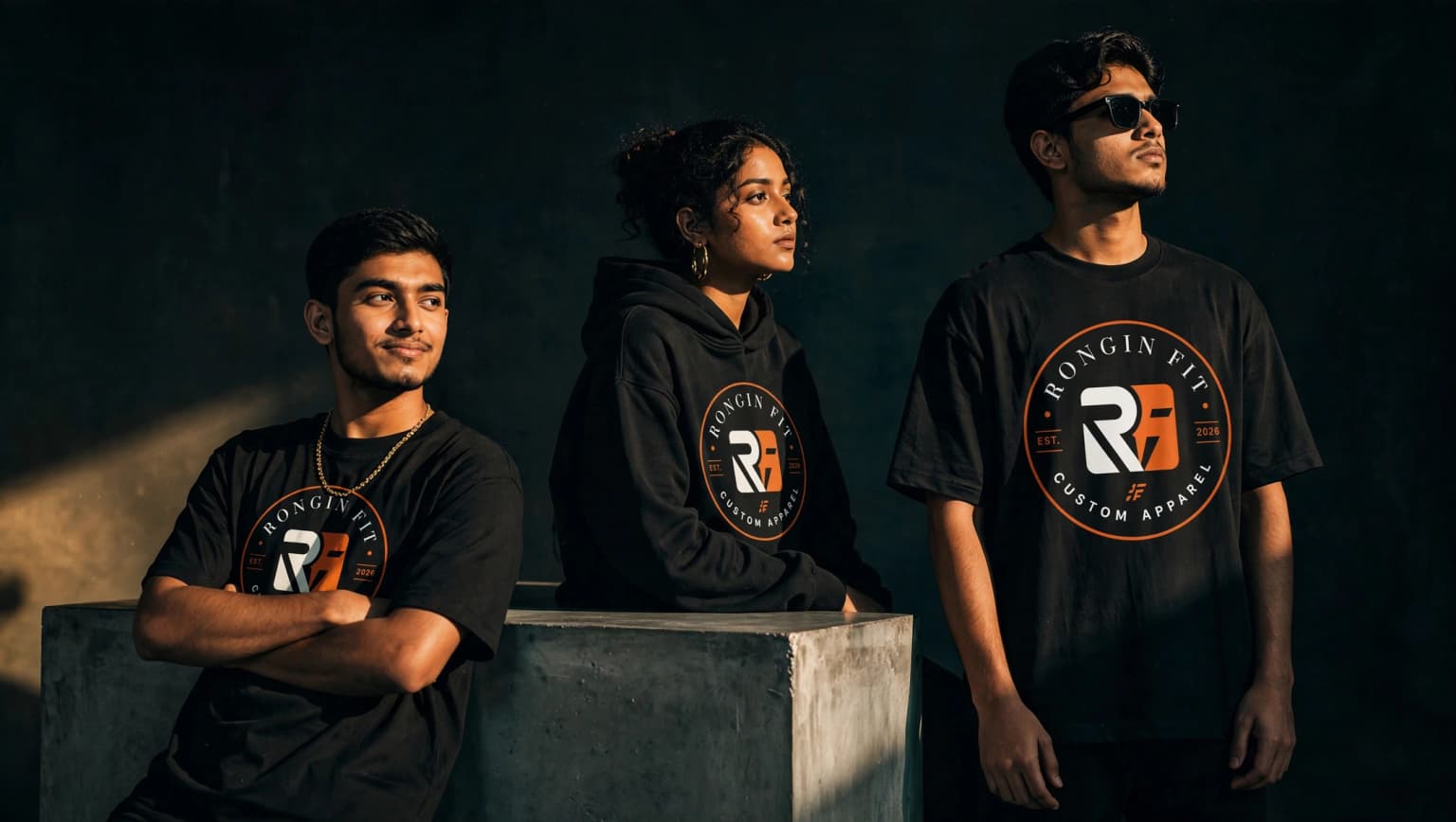 Custom T-shirt and hoodie printing in Bangladesh - Rongin Fit