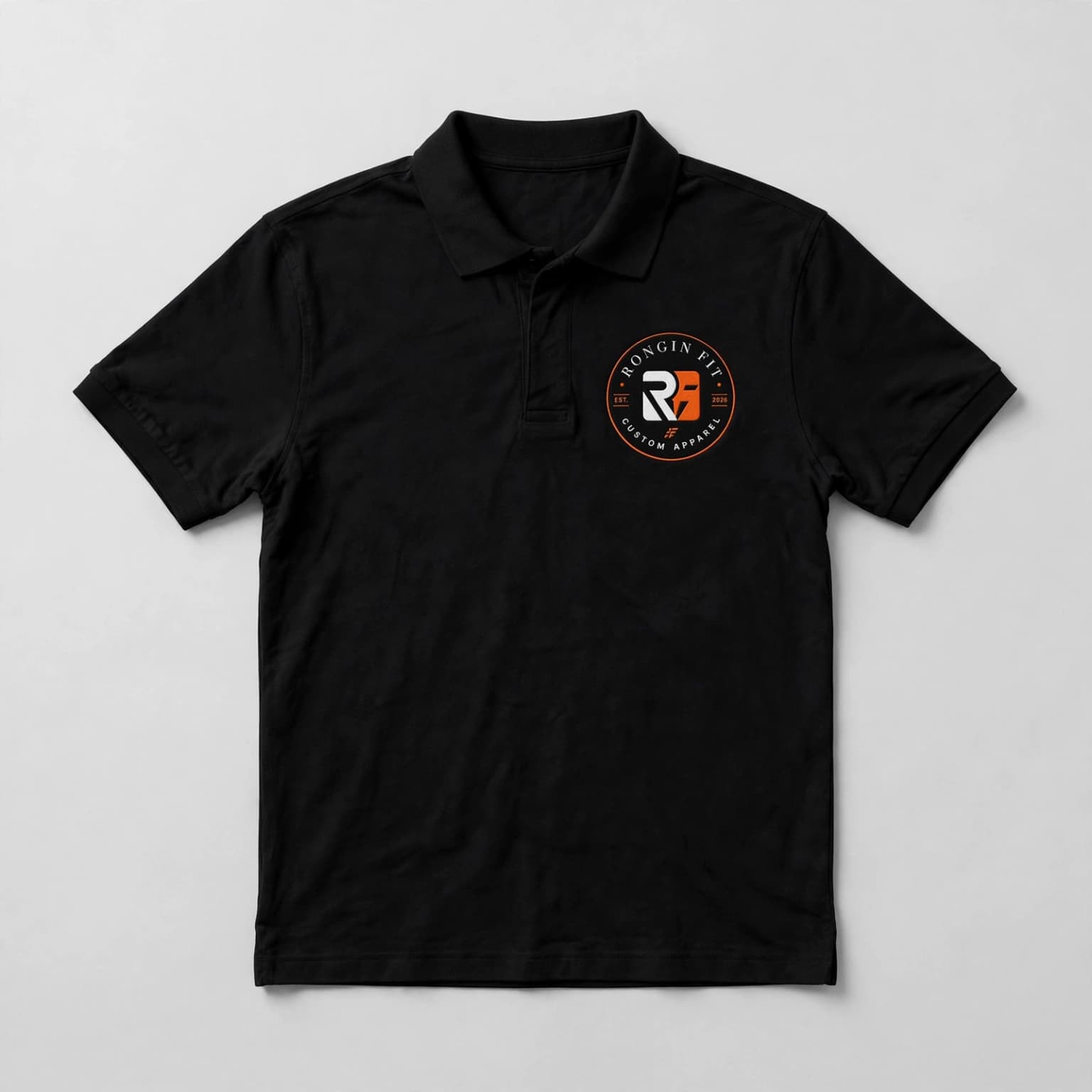 Custom Polo printing - Rongin Fit